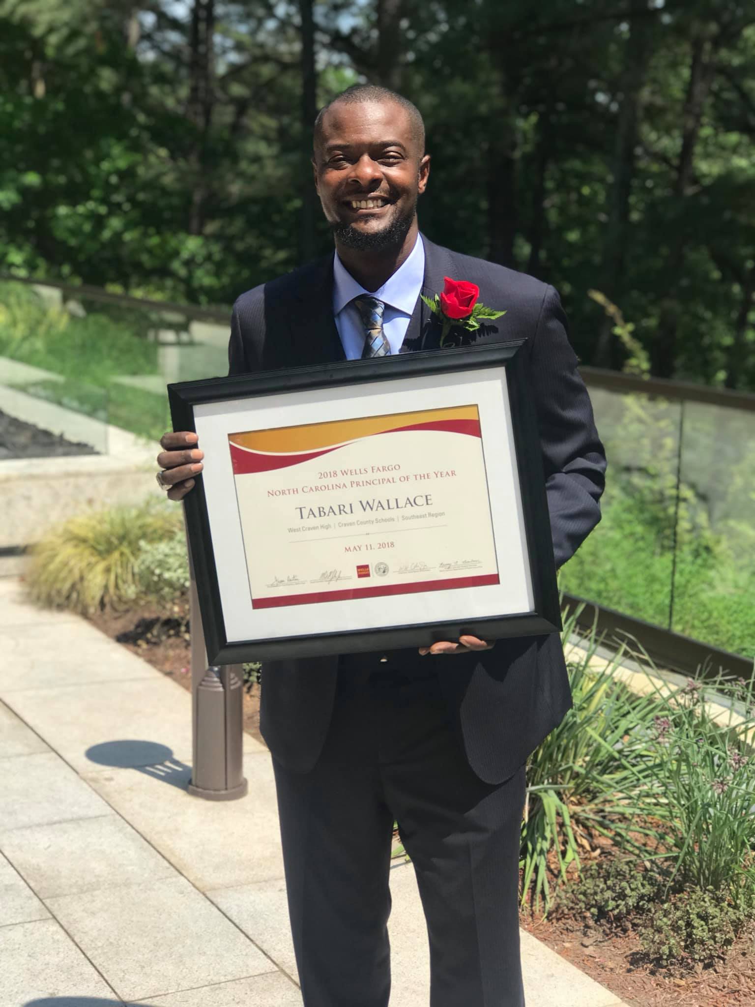 2018 Wells Fargo NC Principal of the Year
